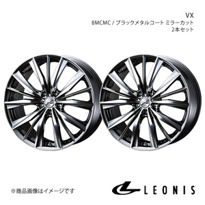 LEONIS/VX デュアリス J10 アルミホイール2本セット【17×7.0J 5-114.3 INSET42 BMCMC】0033260×2