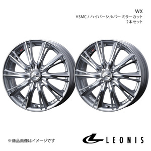 LEONIS/WX N-ONE JG3/JG4 アルミホイール2本セット【14×4.5J 4-100 INSET45 HSMC】0033854×2