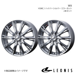 LEONIS/WX スイフト ZC72S XG/RS(～2012/11) 純正タイヤサイズ(195/45-17) ホイール2本セット【17×7.0J 4-100 INSET45 HSMC】0033880×2
