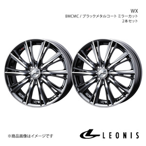 LEONIS/WX アクア K10系 4WD 純正タイヤサイズ(205/45-17) アルミホイール2本セット【17×7.0J 4-100 INSET45 BMCMC】0033882×2