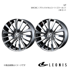 LEONIS/VT フーガ Y50 4WD アルミホイール2本セット【17×7.0J 5-114.3 INSET42 BMCMC】0036350×2
