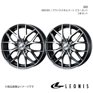 LEONIS/MX フレアクロスオーバー MS31S/MS41S アルミホイール2本セット【15×4.5J 4-100 INSET45 BMCMC】0037406×2