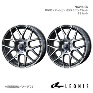 LEONIS/NAVIA 06 MRワゴン MF33S アルミホイール2本セット【15×4.5J 4-100 INSET45 MGMC】0037600×2