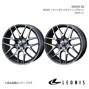 LEONIS/NAVIA 06 IS C/IS250C 20系 アルミホイール2本セット【17×7.0J 5-114.3 INSET42 MGMC】0037614×2