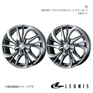 LEONIS/TE フレアクロスオーバー MS31S/MS41S アルミホイール2本セット【15×4.5J 4-100 INSET45 BMCMC】0038742×2