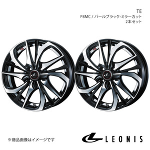 LEONIS/TE ミラージュ A03A/A05A 純正タイヤサイズ(175/55-15) アルミホイール2本セット【15×5.5J 4-100 INSET43 PBMC】0038743×2