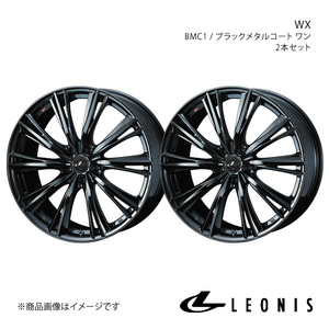 LEONIS/WX エルグランド E51 4WD アルミホイール2本セット【17×7.0J 5-114.3 INSET42 BMC1】0039265×2