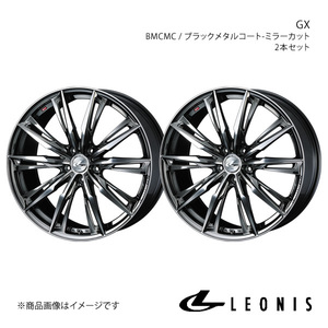 LEONIS/GX フーガ Y50 4WD アルミホイール2本セット【17×7.0J 5-114.3 INSET42 BMCMC】0039359×2