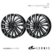 LEONIS/FS ヴィッツ 130系 純正タイヤサイズ(185/60-15) アルミホイール2本セット【15×5.5J 4-100 INSET43 PBMC】0039956×2_画像1