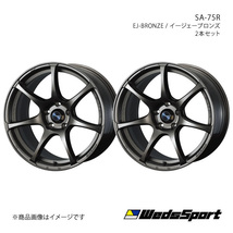 WedsSport/SA-75R GS 190系 FR 純正タイヤサイズ(245/40-18) アルミホイール2本セット【18×8.5J 5-114.3 INSET35 EJ-BRONZE】0073988×2_画像1