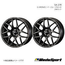 WedsSport/SA-27R インプレッサWRX STI GDB 純正タイヤ(235/45-17) ホイール2本セット【17×7.5J 5-114.3 INSET45 EJ-BRONZE】0074170×2_画像1