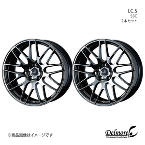 Delmore/LC.S LS 50系 アルミホイール2本セット【19×8.0J 5-120 INSET25 SBC】0038696×2