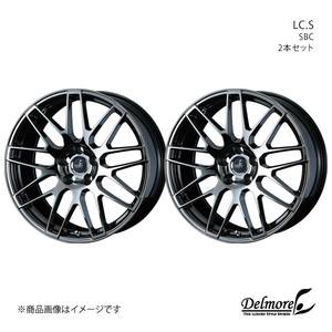 Delmore/LC.S IS250/IS300h 30系 アルミホイール2本セット【18×8.0J 5-114.3 INSET45 SBC】0039247×2