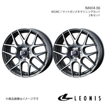 LEONIS/NAVIA 06 レックス A200系 アルミホイール2本セット【17×6.5J 4-100 INSET42 MGMC】0037607×2_画像1