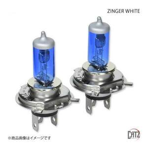 CATZ キャズ ZINGER WHITE ハロゲンバルブ ヘッドランプ(Hi/Lo) H4 ハイエース TRH2##/KDH2## 3型後期 H24.5～H25.12 CB400N