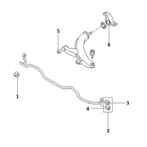 SIBERIAN BUSHING スタビリンク用ウレタンブッシュ インプレッサスポーツワゴン GF2 Fr サスペンション 1個 8-06-279 20481AA001/20420AA0_画像3