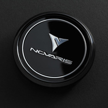 NOVARIS/ASSETE S1 CR-Z ZF1/ZF2 純正タイヤ(215/35-18) ホイール2本セット【18×7.5J 5-114.3 INSET53 GUN-META/RIM POLISH】0041333×2_画像2