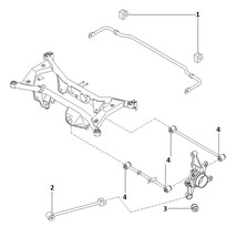 SIBERIAN BUSHING パラレルリンク用ウレタンブッシュ エクストレイル PNT30 Rr サスペンション 1個 2-06-1002 55120-2U601/55254 3K000/55_画像3