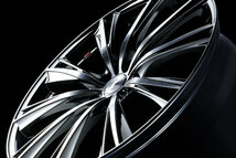 LEONIS/NAVIA 05 GRヤリス 10系 RC アルミホイール1本【18×8.0J 5-114.3 INSET42 MBP(マットブラック リムポリッシュ)】0036282_画像9