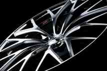 WedsSport/SA-27R クラウン 170系 アルミホイール1本【18×8.0J 5-114.3 INSET42 BLC2】0074234_画像9