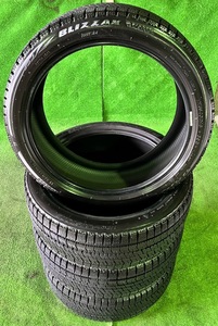 ★貴重なチューナーサイズ♪中古冬タイヤ 215/40R18 230/40R18 ブリヂストン VRX2 2018年製造8分山 4本セット 札幌東区 店頭引取りOK★