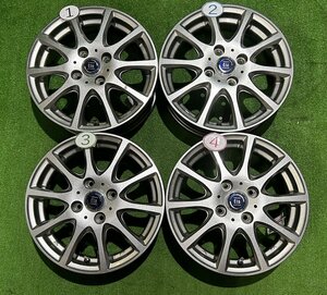 ●【美品 軽用】TIRADO ETA 14インチ × 4.5J +45 4H/100 ハスラー・ワゴンR・N-BOX・N-WGNにどうぞ(^^)/札幌豊平区発【店頭引取OK】●