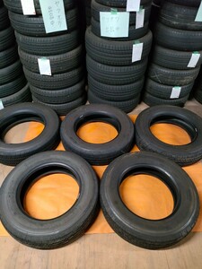 【NR0106】BRIDGESTONE V-STEEL R18 265 215/70R17.5 118/116N LT ノーマルタイヤ5本セット