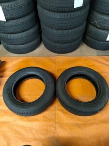 【NR0110】DUNLOP ENASAVE EC300+ 165/70R14 ノーマルタイヤ2本のみ