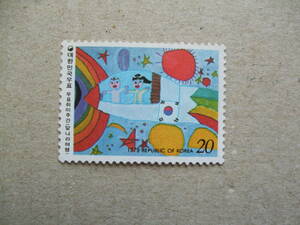 韓国　１９７９年　切手趣味週間　１種完　未使用美品