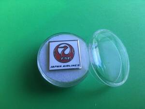 JAL 日本航空　鶴丸　ロゴ　非売品 ピン　Japan Airlines ワンワールドメンバー　バッジ　限定品