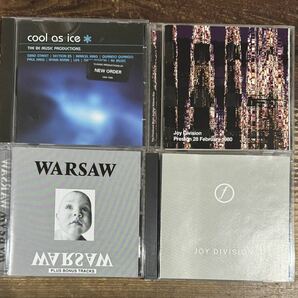 JOY DIVISION 関連CD4枚セット】WARSAWA 前身バンド■STILL■COOL AS ICE new order■LIVE■ジョイ・ディビジョン POST PUNK FACTORY