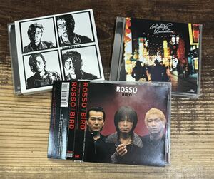 CD3枚セット】ROSSO Midnight Bankrobbers■BIRD■EMISSIONS 初回 ミニポスター付■チバユウスケ イマイアキノブ■michelle gun Birthday