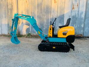 クボータ KUBOTA K008 ★バッテリー新品 ★ゴムキャタ新品★シート新品 ★630h 即決の場合300km発送無料 下取買取可能 千葉県