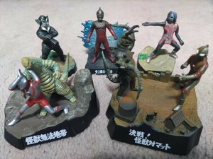 まとめて　ウルトラ怪獣名鑑　ウルトラ怪獣戯画　中古品　禁じられた言葉　史上最大の侵略　怪獣無法地帯　決戦！怪獣対マット