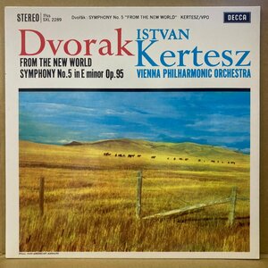 ★ISTVAN KERTESZ イシュトヴァン・ケルテス/ドヴォルザーク:交響曲第9番ホ短調 OP.95「新世界より」/SXL2289/復刻重量盤★送料着払い★URT