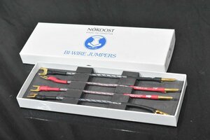 NORDOST/ノードスト ジャンパーケーブル BI-WIRE JUMPERS ★元箱付属