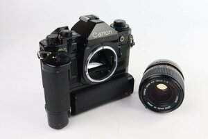 Canon キヤノン A-1 一眼レフフィルムカメラ Canon FD 35mm F2 s.s.c. 広角レンズ【ジャンク品】★F