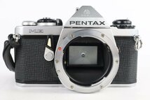 PENTAX ペンタックス ME 一眼レフフィルムカメラ SMC PENTAX-M 40mm 2.8 レンズ【難あり品】★F_画像2