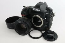 Nikon ニコン D850 デジタル一眼レフカメラ AF-S Nikkor 50mm 1.8G レンズ ⑧★F_画像1