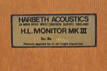 HARBETH ハーベス スピーカー HL MONITOR MK II 【ジャンク品】_画像9