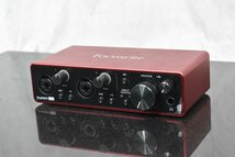 Focusrite/フォーカスライト USBオーディオインターフェース Scarlett 2i2 ★元箱付属_画像2