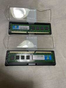 メモリーRASALAS８GB 2R PC310600U・HYNIX２GB 2Rx8 PC3 10600U