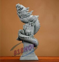 「81SHOP」龍の置物 空を飛ぶ龍 置物 干支 龍 開運 部屋飾り物 風水グッズ 縁起物 店舗装飾品_画像2