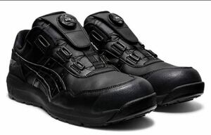 【新品未使用】asics アシックス WINJOB ウインジョブ CP306BOA ブラック 26.5cm ダイヤル式 安全靴 樹脂先芯 耐油性ラバー JSAA A種