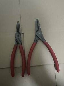 KNIPEX クニペックス スナップリングプライヤー 穴用　軸用セット