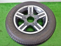 ☆ジムニー 純正ホイール タイヤ付 4本セット☆ 16X5.5J 5-139.7 +22 175/80R16 BS デューラー ☆TH ★送料無料★ 232222_画像7