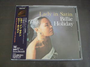 CD　BILLIE　HOLIDAY/LADY　IN　SATIN　ビリー・ホリデイ/レディ・イン・サテン