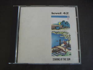 輸CD　LEVEL　42/STARING　AT　THE　SUN