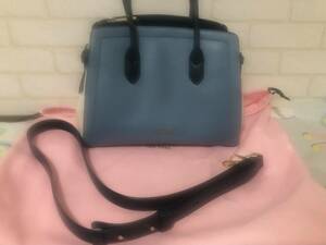 katespade バッグ　ノット カラーブロック ミディアム サッチェル　商品コード：K4382 TU7　単価： ¥55,000