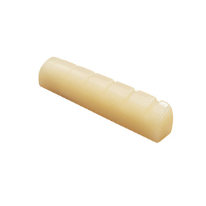 【YJB PARTS】 #21070 Oiled Bone Nut 43mm Gタイプ 弦溝加工済みオイル漬け牛骨ナット 【国内生産品】